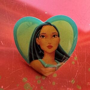 Official Disney Pin POCAHONTAS CHARACTER POCAHONTAS HEART Princess Profile